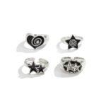 Y2K FEMALE RINGS SET