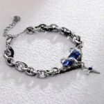 ZIRCON STAR BRACELET - BLUE - Image 3