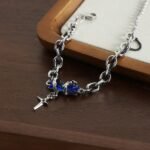 ZIRCON STAR BRACELET - BLUE - Image 4
