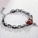 ZIRCON BRACELET- RED - Image 4