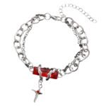 ZIRCON BRACELET- RED