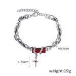 ZIRCON BRACELET- RED - Image 2